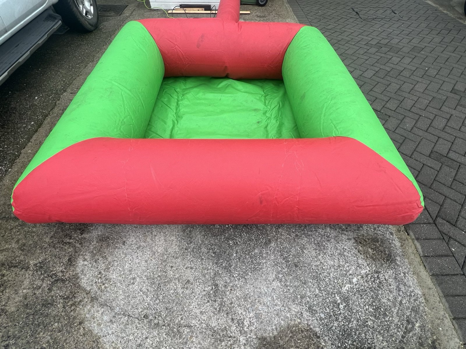 Small Red & Green Inflatable Ball Pit Add-On Option
